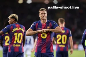 ميلان يراقب مستقبل ليفاندوفسكي مع برشلونة